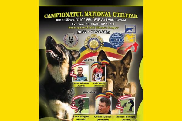 Campionatul Național Utilitar 2025 Competiția Elitei în Dresaj Canin 2