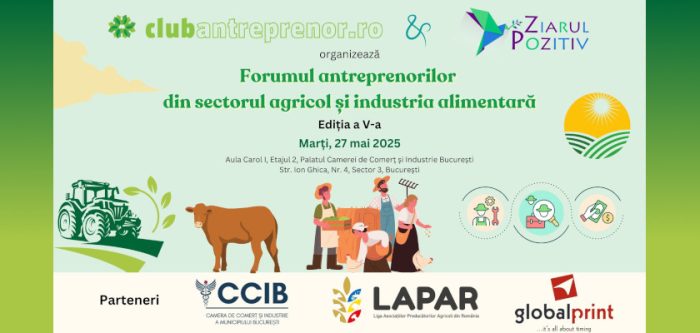 Forumul antreprenorilor din sectorul agricol și industria alimentară Ediția a V-a, 26 martie 2025 cover zp