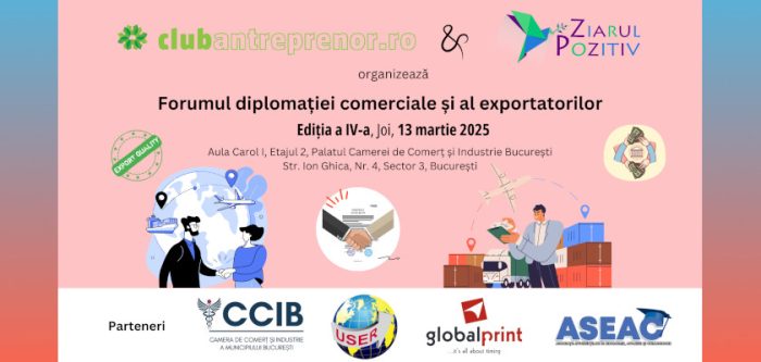 Forumul diplomației comerciale și al exportatorilor Ediția a IV-a, 13 martie 2025 cover zp