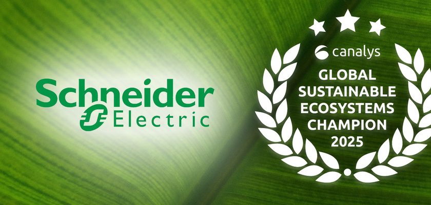 Schneider Electric a fost din nou recunoscut drept lider în domeniul sustenabilității în cadrul Canalys Sustainable Ecosystems Leadership Matrix