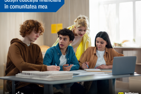 2_Junior Achievement România în parteneriat cu Raiffeisen Bank Susțin educația financiară în comunitatea mea