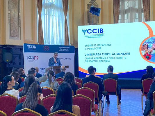 Camera de Comerț și Industrie a Municipiului București CCIB Risipa alimentara