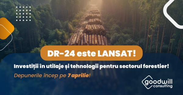 DR-24 fonduri europene Goodwill Consulting investiții Finanțare nerambursabilă