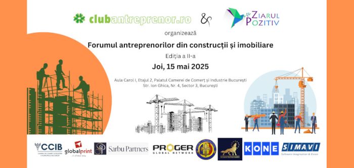 Forumul antreprenorilor din construcții și imobiliare 15 mai 2025 cover zp