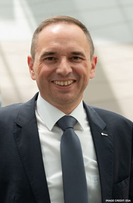 Laurent Jaffart, Director Connectivity and Secure Communications în cadrul ESA