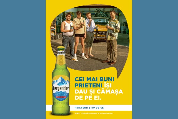 Orice pentru prieteni Noua platformă Bergenbier