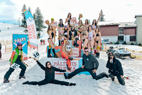 Păltiniș Arena Bikini Race Slide and Freeze