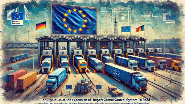 USER Cerințe ale Sistemului ICS2 pentru transportul rutier și feroviar ce intră în vigoare la 1 aprilie 2025
