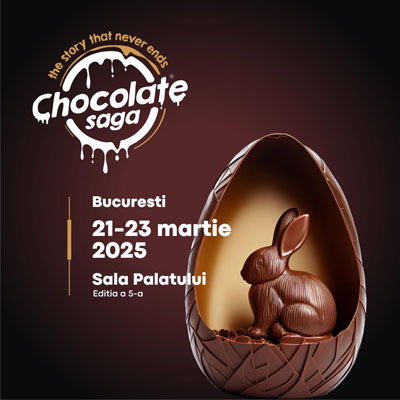 Chocolate Saga - ediția de Paști începe pe 21 martie, la Sala Palatului