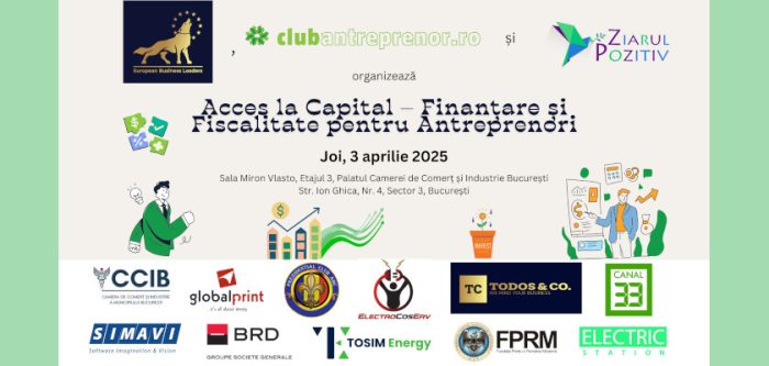 Acces la Capital Finanțare și Fiscalitate pentru Antreprenori 3 aprilie 2025 final ZP
