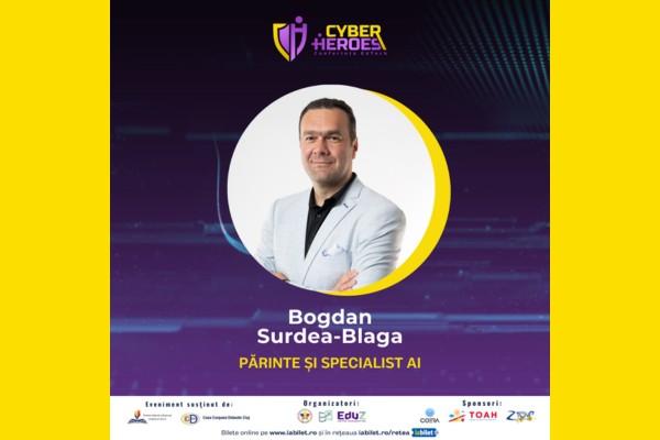 CyberHeroes 2025 pune accent pe educație și utilizarea responsabilă a inteligenței artificiale
