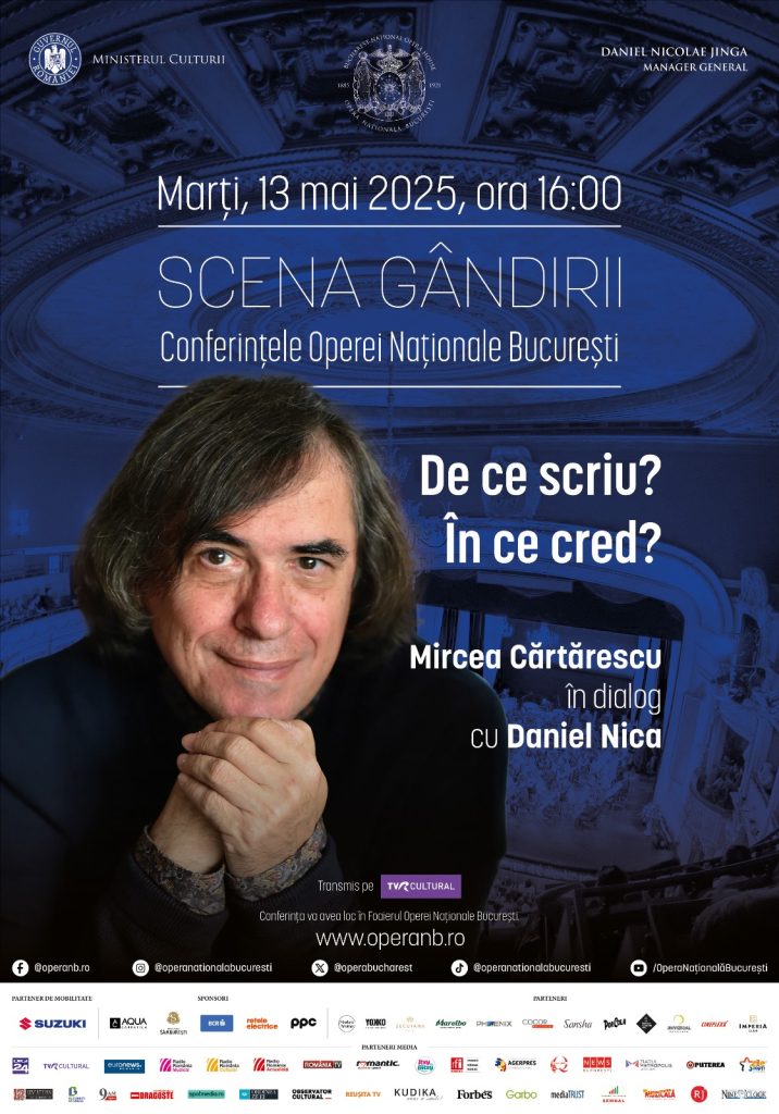 Mircea Cărtărescu Scena Gândirii Opera Națională București