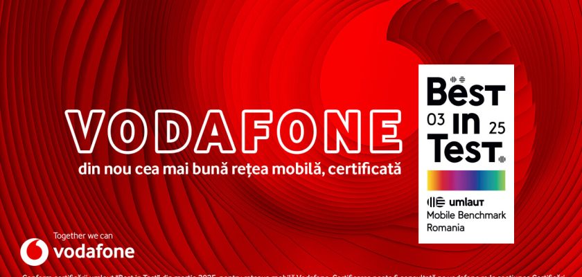 Vodafone România Certificare Best in Test