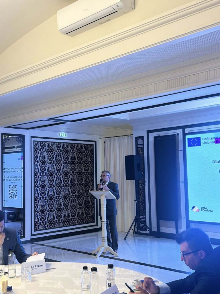 03_IMM ROMÂNIA și IMM Satu Mare au organizat un eveniment regional axat pe dialog social, politici publice și sprijin pentru IMM-uri