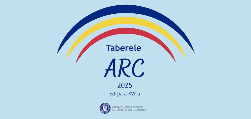 DRP_Lansare Tabere ARC 2025 Departamentul pentru Românii de Pretutindeni tineri DIASPORA COVER ZP