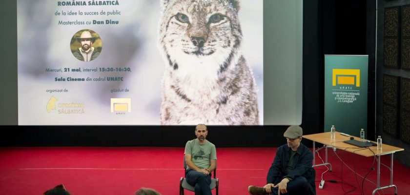 Dan Dinu la Workshop UNATC, 21 mai (photocredit Daniel Hașiegan) LYNX Festival 2025