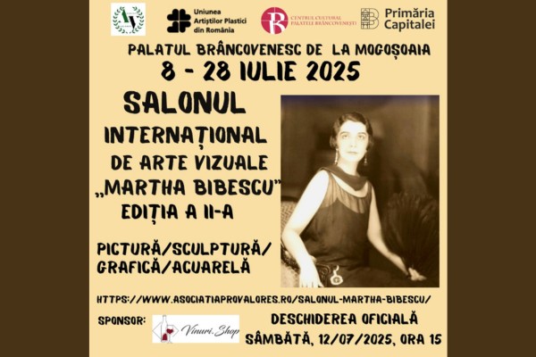 Excelența artei contemporane la Palatul Mogoșoaia Salonul Internațional de Arte Vizuale Martha Bibescu