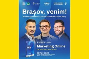 Kooperativa 2.0 lansează în Brașov cartea Marketing Online pe plus sau pe minus un ghid din culisele mediului digital