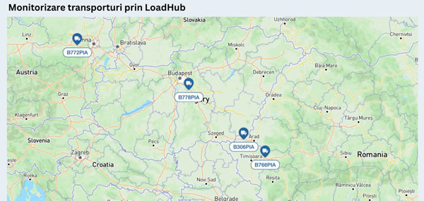 Monitorizare transporturi prin LoadHub - 1
