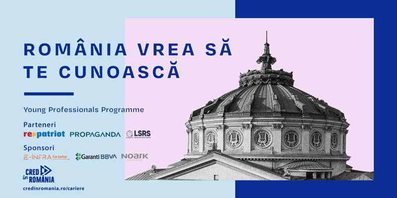 România vrea să te cunoască - Young Professionals Programme