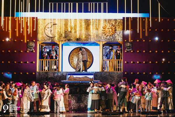 Spectacolul de operă Turandot de Giacomo Puccini este titlul cu care vine la Bucharest Opera Festival vineri