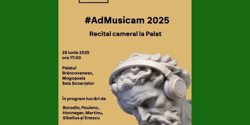 ADMUSICAM 2025 susțin primul concert la Palatele Brâncovenești