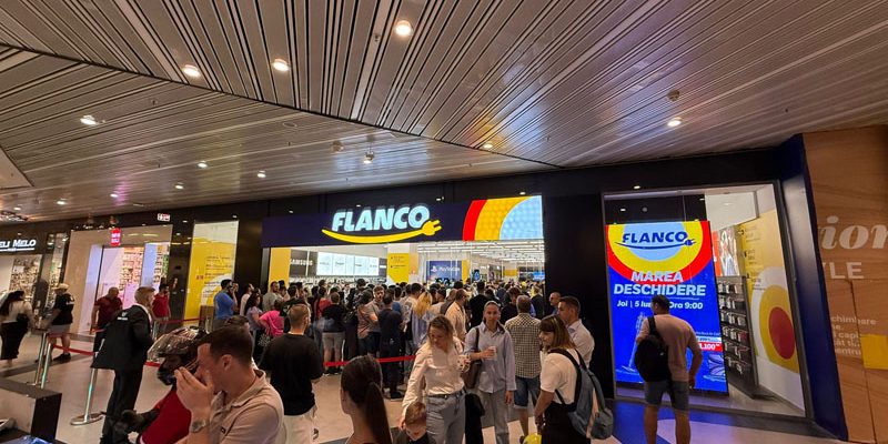 Flanco deschide un nou magazin în Promenada Mall, București. Reduceri de până la 60% și plan ambițios de extindere cu 10 noi magazine în 2025.