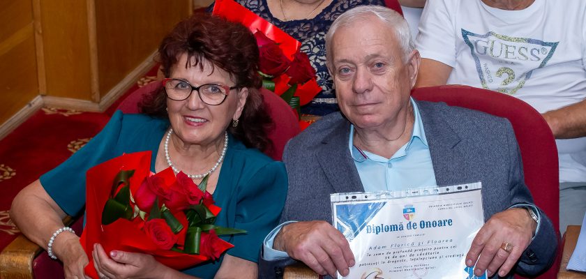 Galațiul celebrează cuplurile de aur ale orașului