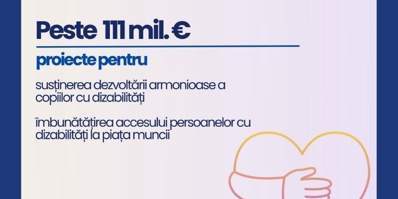 Ministerul Investițiilor și Proiectelor Europene MIPE a lansat două apeluri de proiecte în valoare cumulată de peste 111 milioane de euro