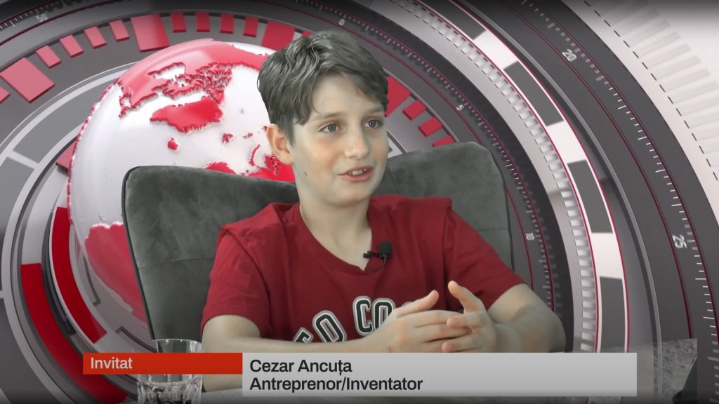 Cezar Ancuța Antreprenorul de 14 ani