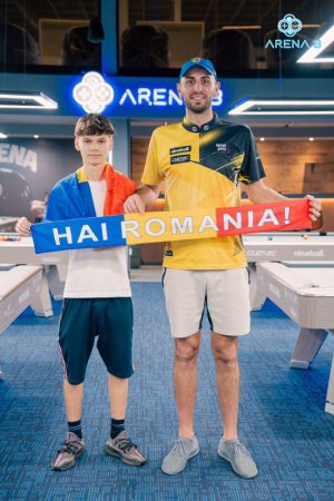 Evan Hermeneanu, locul 3 mondial la biliard un debut excepțional pentru România în Arabia Saudită