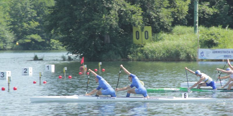 Farmacia DONA sprijină lotul României la Mondialul de Kaiac-Canoe A.Domentean + G. Bagarau