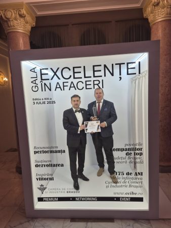 Pro Afaceri România Premiată la Gala Excelenței CCI Brașov