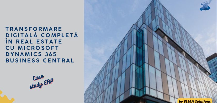 Transformare digitală completă în real estate cu Microsoft Dynamics 365 Business CentraL LA One United Properties