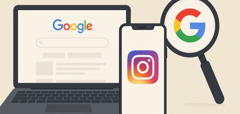 postarile Instagram indexare Google motoare de cautare