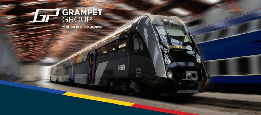trenul LEON Grampet Group Electroputere VFU Pascani