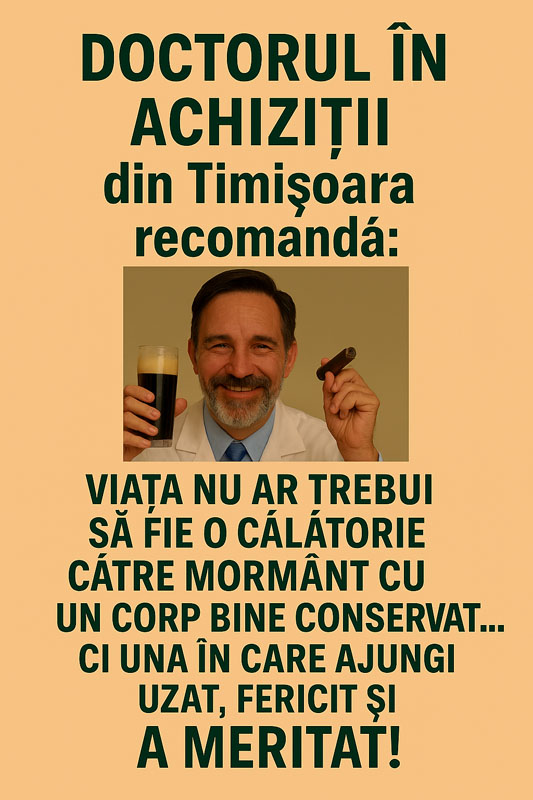 Doctorul în Achiziții din Timișoara recomandă – Doctorul în Achiziții din București răspunde