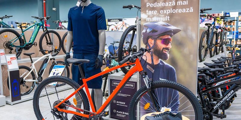 Decathlon România, vânzări biciclete, biciclete electrice, ciclism România, top piețe europene biciclete