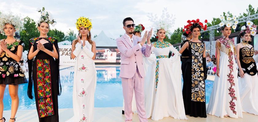 Florin Burescu - Eleganță și tradiție pe podiumul Bukarest Fashion Week