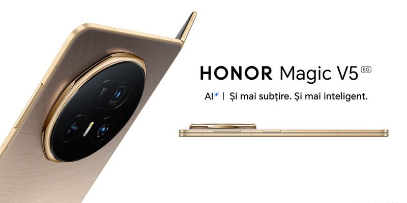 HONOR Magic V5, smartphone pliabil, AI, tehnologie mobilă