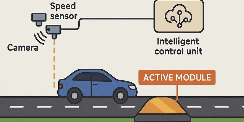 FLX Smart Solutions, FLX-SSR, limitator viteză inteligent, premieră europeană, Snagov, siguranță rutieră, mobilitate urbană, smart city