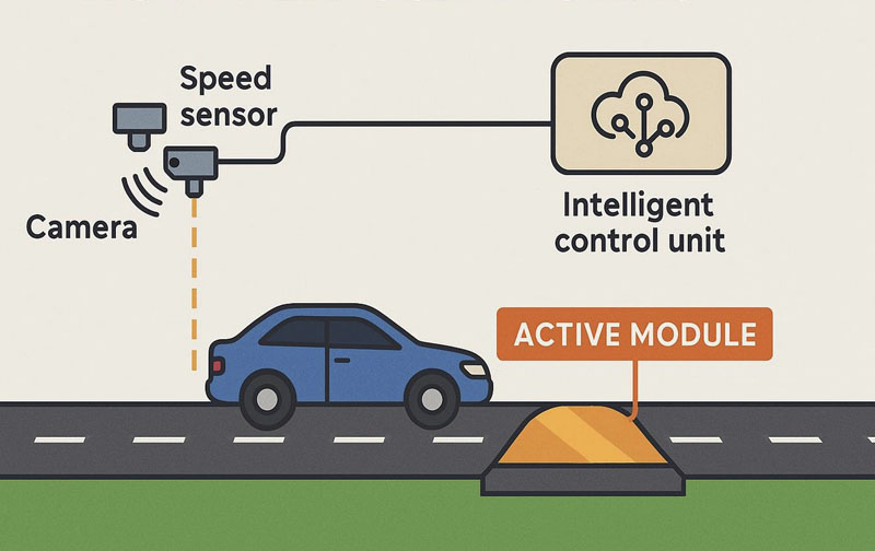 FLX Smart Solutions, FLX-SSR, limitator viteză inteligent, premieră europeană, Snagov, siguranță rutieră, mobilitate urbană, smart city
