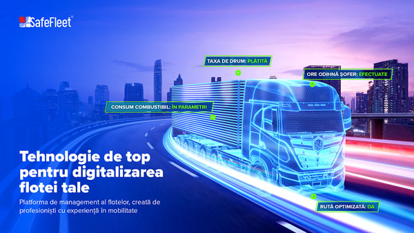 SafeFleet: Creștere de 16% a valorii taxelor de drum plătite digital în prima jumătate a anului 2025
