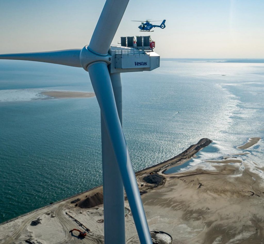 Vestas Danemarca turbina Model V 236, 15 MW putere nominala