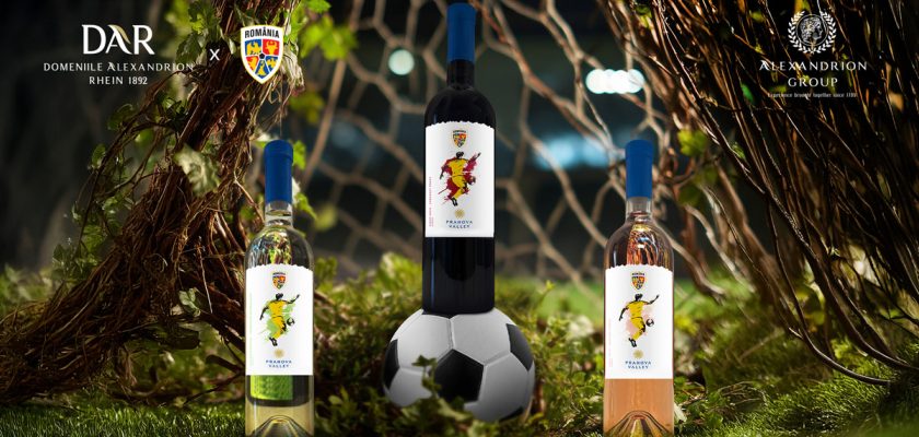 Alexandrion Group, Prahova Valley, Federația Română de Fotbal, ediție specială vinuri, Echipa Națională de Fotbal
