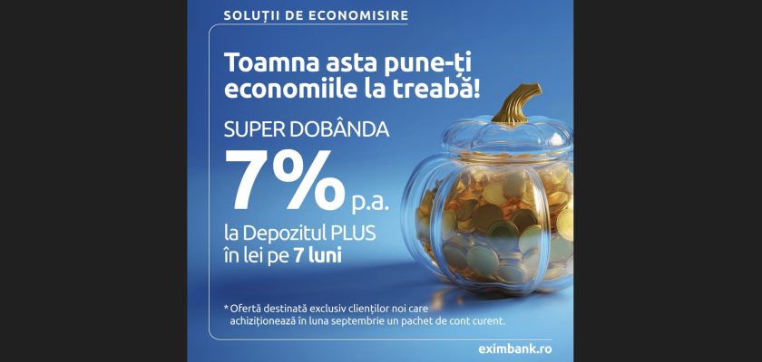 Depozit Plus Lei Exim Banca Românească menține dobânzile atractive la depozitele în lei și euro COVER ZP