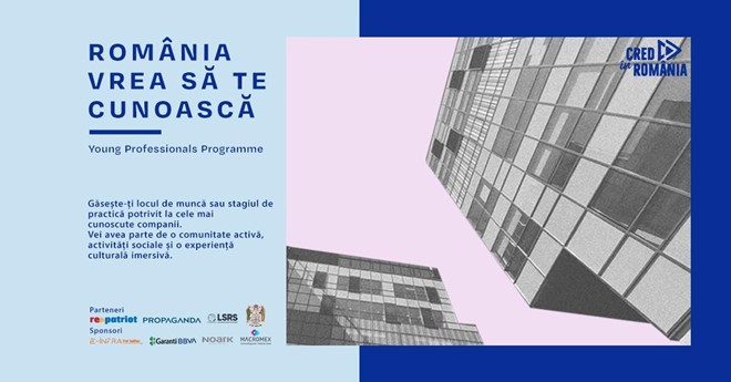 România vrea să te cunoască Young Professionals Programme credinromania diaspora