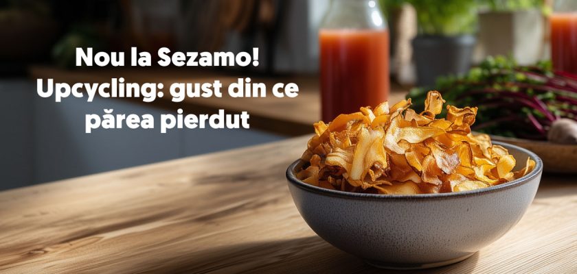 Sezamo, Rohlik Group, upcycling România, produse sustenabile, reducerea risipei alimentare