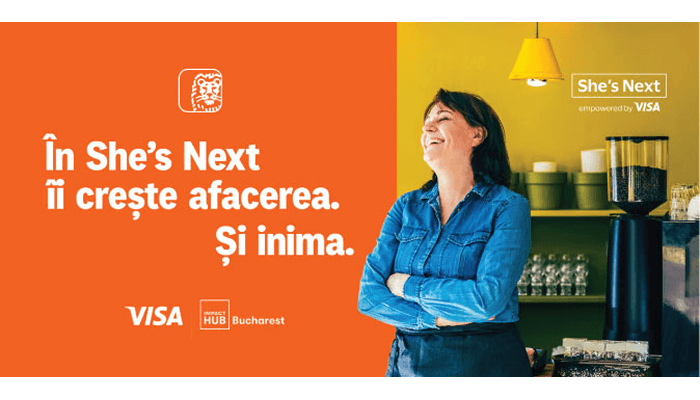 Shes Next 2025 ING Bank Visa femeile antreprenoare