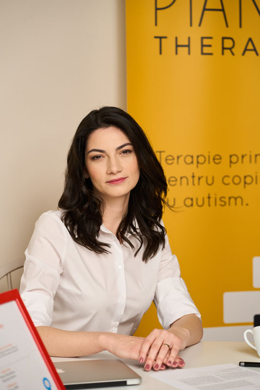 Tatiana Dănciulescu, psihopedagog – a dezvoltat o metodă terapeutică inovatoare pentru copiii cu autism prin Asociația Piano Therapy.